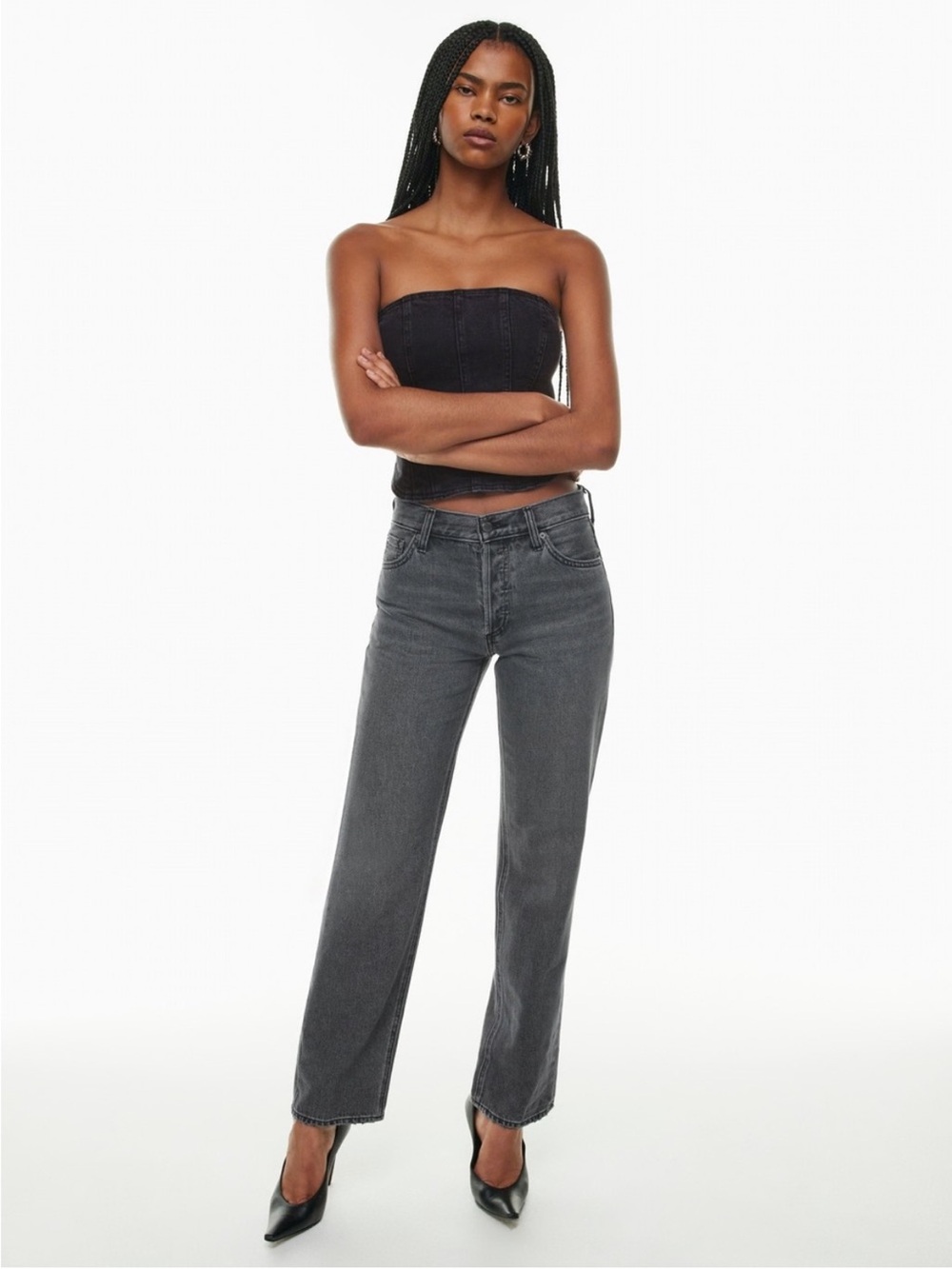 Aritzia Denim Forum The '90s Joni Lo-Rise Loose Jean